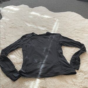 lululemon athletica Black Sleeve Top